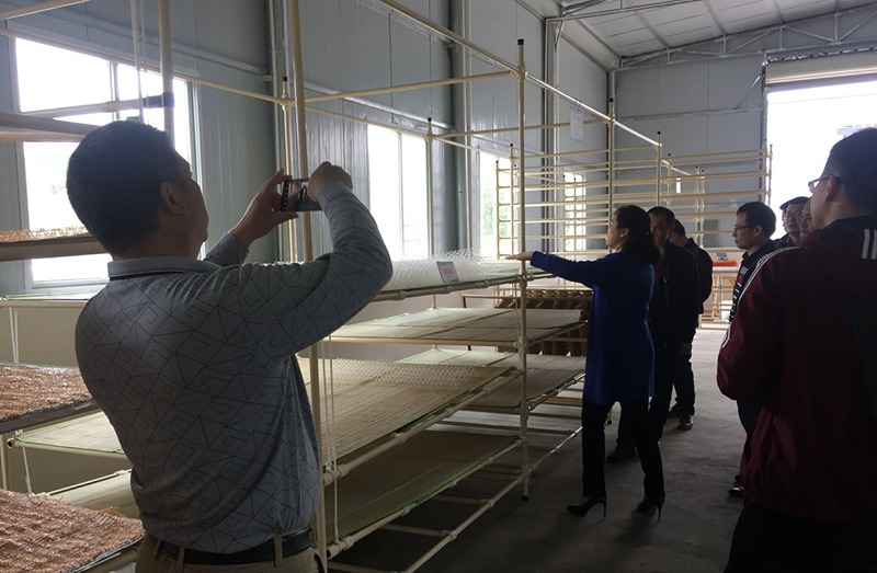 广西柳州蚕桑界朋友莅临上智蚕具